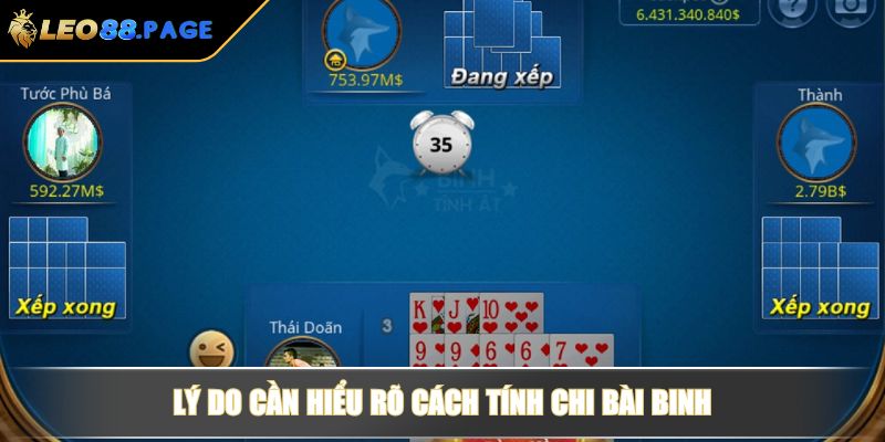 Lý do cần hiểu rõ cách tính chi bài binh