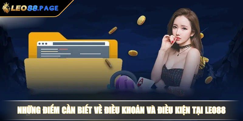 Điều Khoản Và Điều Kiện Tại LEO88 Với Quy Định Quan Trọng 2 Những điểm cần biết về điều khoản và điều kiện tại LEO88