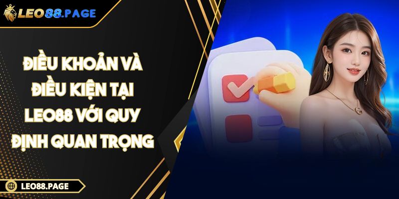 Điều Khoản Và Điều Kiện Tại LEO88 Với Quy Định Quan Trọng 1 Điều Khoản Và Điều Kiện Tại LEO88 Với Quy Định Quan Trọng