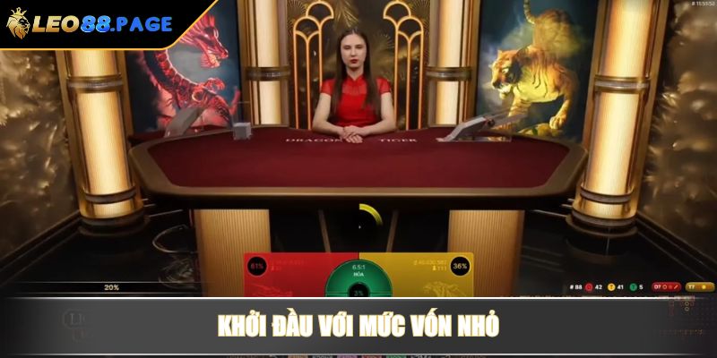 Khởi đầu với mức vốn nhỏ