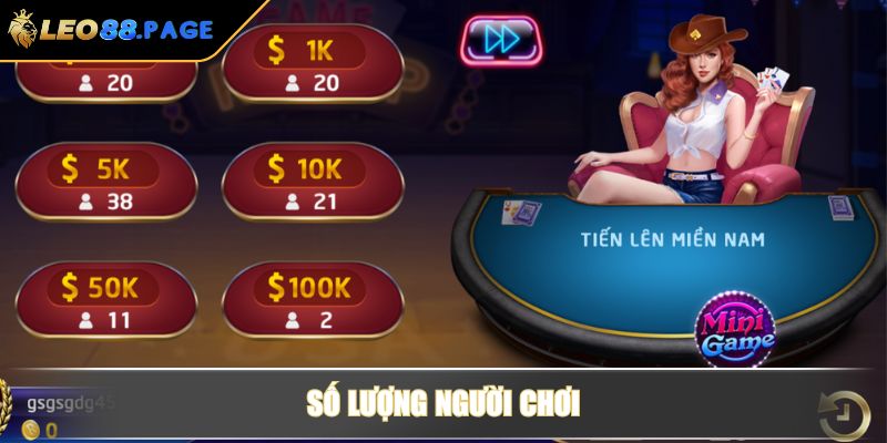 Cách Chơi Tiến Lên Miền Nam Chuẩn Xác Từ Cao Thủ Tại LEO88 2 Số lượng người chơi